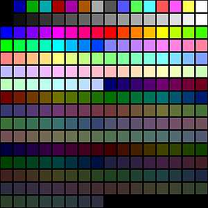 VGA colors