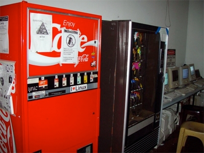 Coke automat